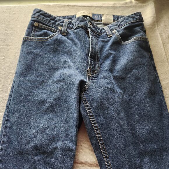 VTG Gap Jeans Womens 10 Blue Bootcut Stretch Denim Mid Rise 30x30 Y2K Made USA - Picture 3 of 15